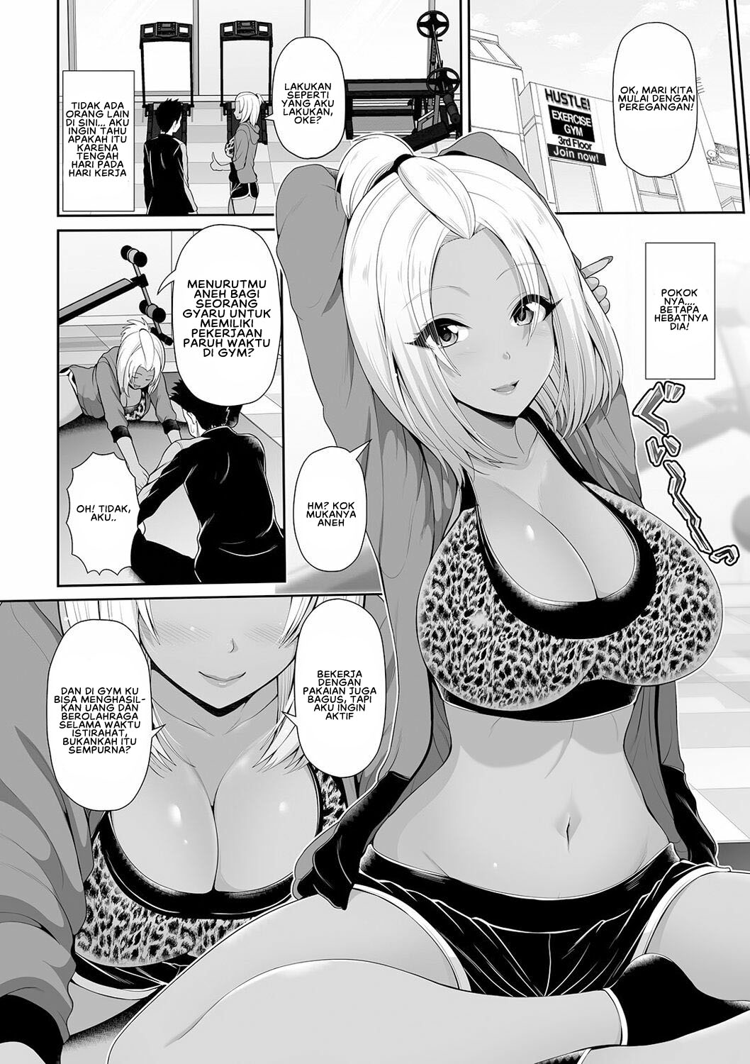 Kuro Gal-chan wa Kimi dake o Miteru - Chapter 8 1