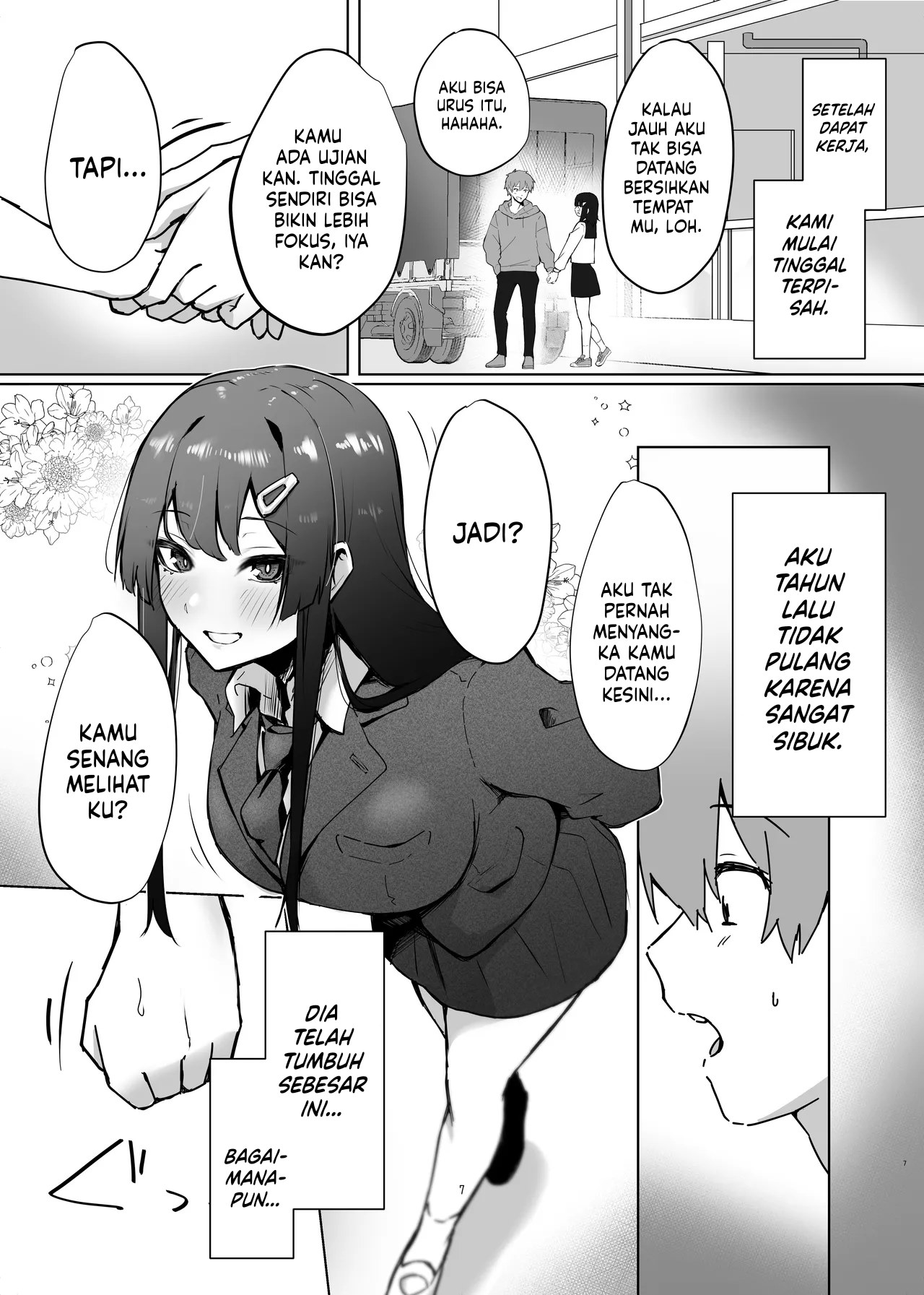 Osananajimi JK ga Dosukebe ni Seichou shita no de Sotsugyou Ichalove SEX suru Hanashi - Chapter 1 9