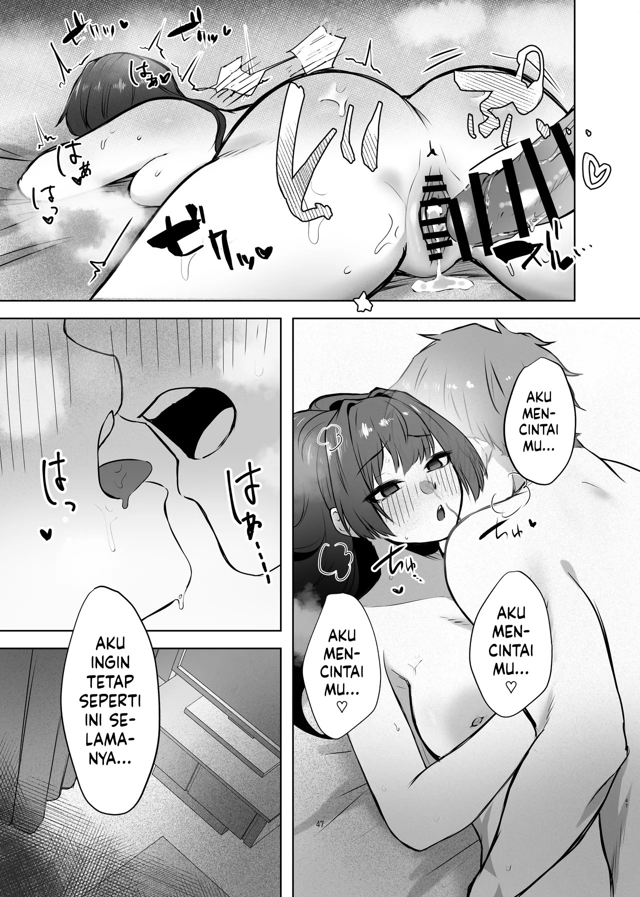 Osananajimi JK ga Dosukebe ni Seichou shita no de Sotsugyou Ichalove SEX suru Hanashi - Chapter 1 49