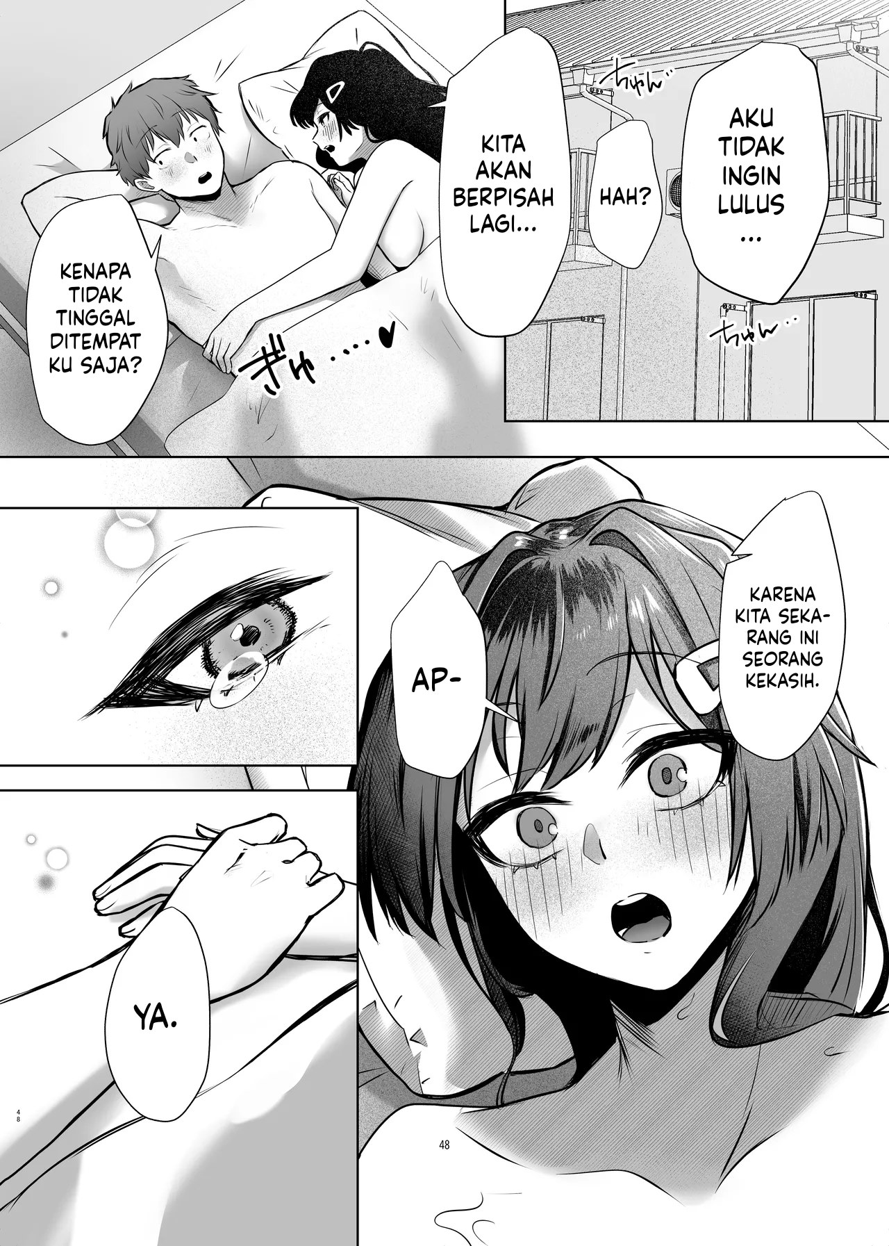 Osananajimi JK ga Dosukebe ni Seichou shita no de Sotsugyou Ichalove SEX suru Hanashi - Chapter 1 50